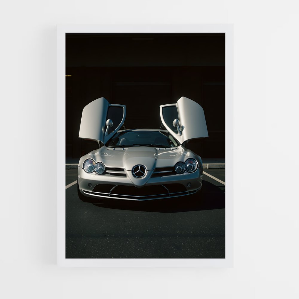 Poster L'Art du Stationnement – affiche Mercedes (vue 3)